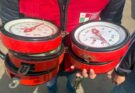 Defensa al Consumidor decomisa cinco balanzas alteradas durante operativo en la avenida Barrientos