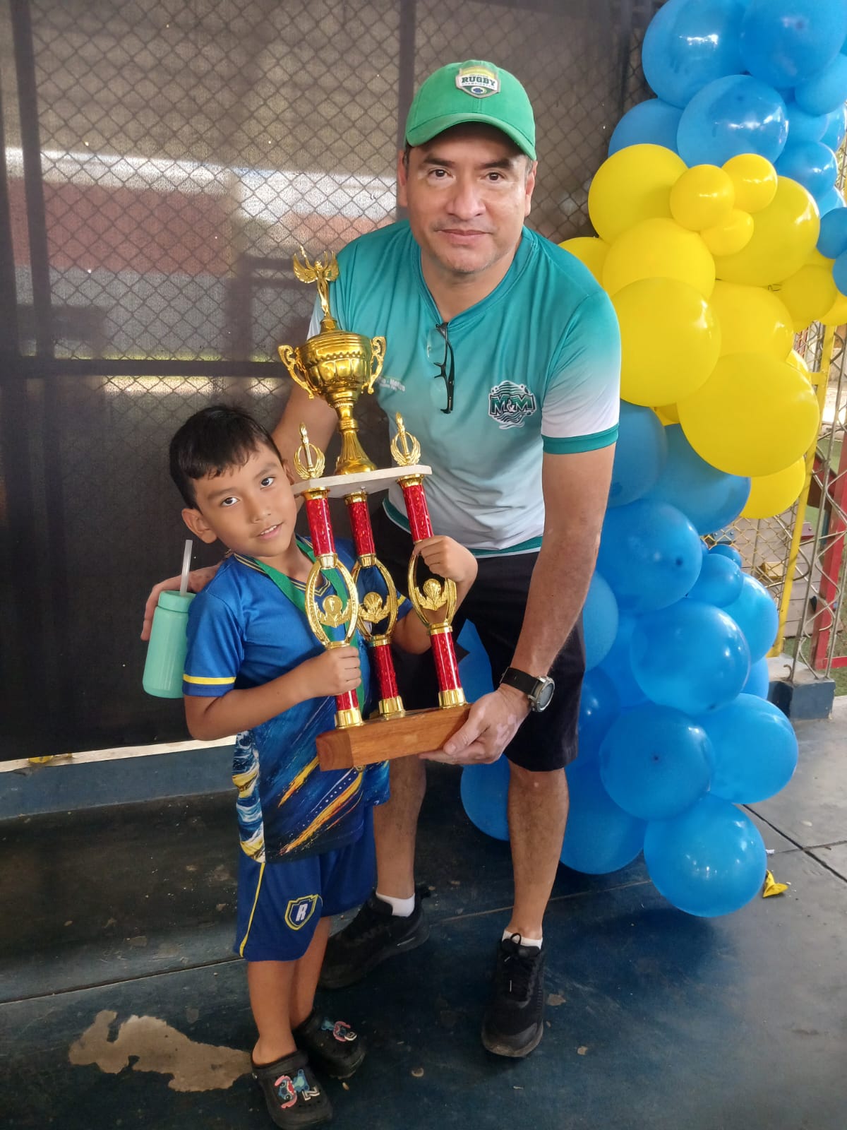 René Moreno se consagró campeón del Apertura Departamental de Mini Nadadores